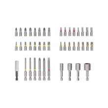 Bosch hard case packaging with red and white branding, 43-piece set