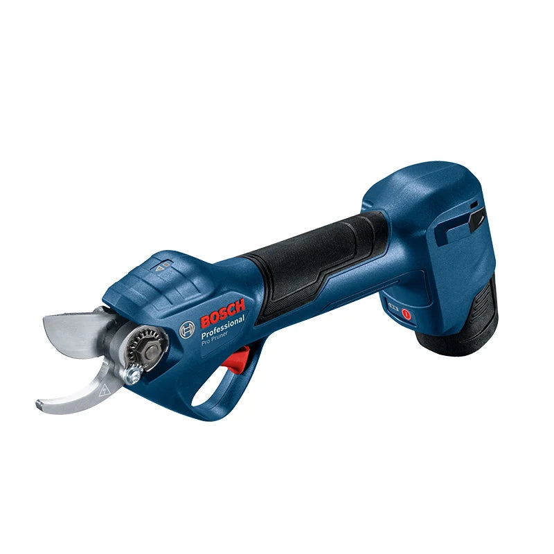 Bosch 12V Pro Pruner side view highlighting trigger mechanism