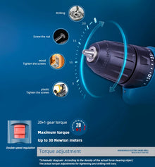 Bosch GSR 120-LI lightweight front view with quick release chuck