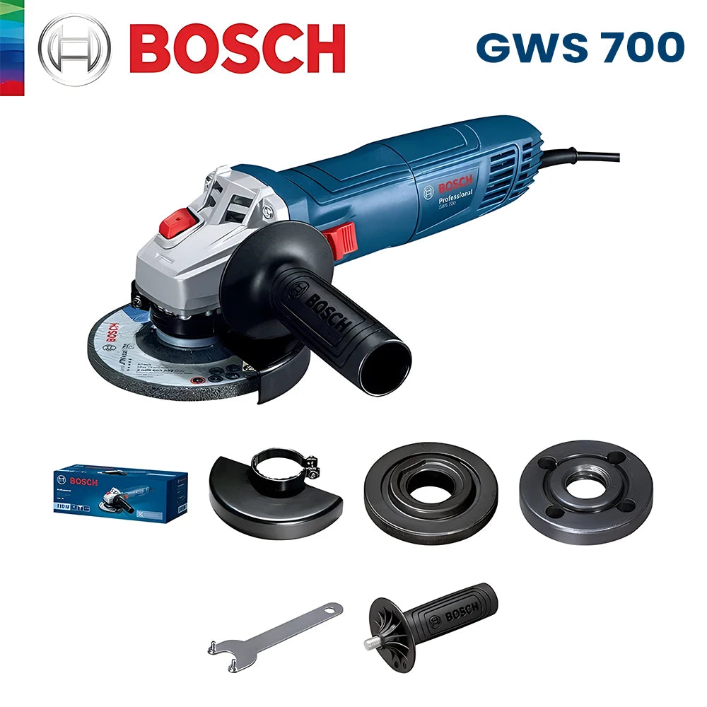 Bosch GWS 700 specifications detail, model and power shown