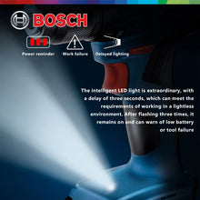 Bosch GSB183 drill with LED lighting and ergonomic design