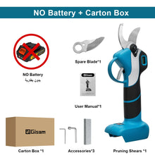 Gisam accessories without battery, user manual and cutting blade