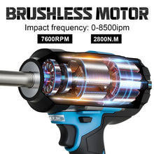 Gisam speed control detail with user instructions, brushless motor close-up