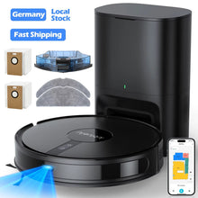 Lubluelu B40 Plus robot vacuum dock self-emptying smart mapping view