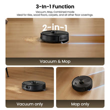 Proscenic Q20 Plus robot vacuum 3-in-1 function device detail