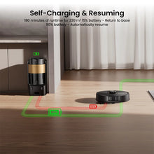 Proscenic Q20 Plus accessories remote control and charging base