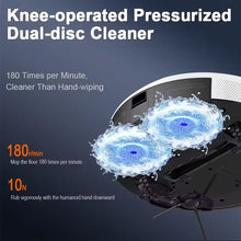 Arnagar S10 robot vacuum detail in white and black, dual-disc cleaner view