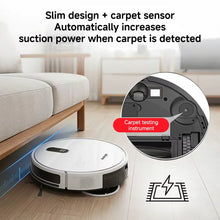 Arnagar S10 robot vacuum detail in white and black, slim design view