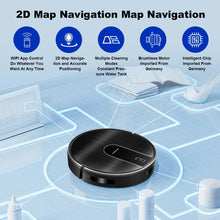 App control interface detail with smart floor plan on blue and white screen