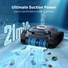 VIREAL SP5 robotic pool cleaner in natural setting, suction detail
