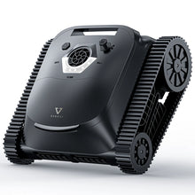 VIREAL SP5 side view of black wheeled cleaner with control knob
