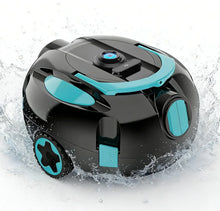 Vastorm black and teal water-resistant speaker detail, compact design