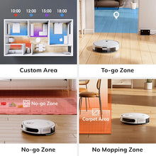 ILIFE V20 detail on carpet, auto boost cleaning on rug