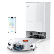 JONR Robot Vacuum P20 Pro white charging station lifestyle shot