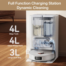 JONR Robot Vacuum P20 Pro detail view with 4L water tank