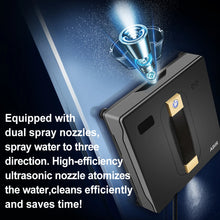 ABIR WD8 feature detail, dual spray nozzle close-up