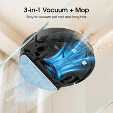 Lubluelu SL60 Max+ robot vacuum detail showing vacuum and mop