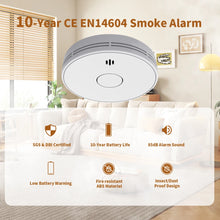 V-Come smoke alarm white lifestyle view in a home setting