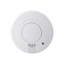 CCEsafety SA10 smoke detector close-up round body with test button and light