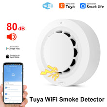 Smoke detector set lifestyle with 4-pack and 80 dB alarm