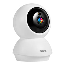 Fuers dome camera detail close-up, round shape with colorful lens