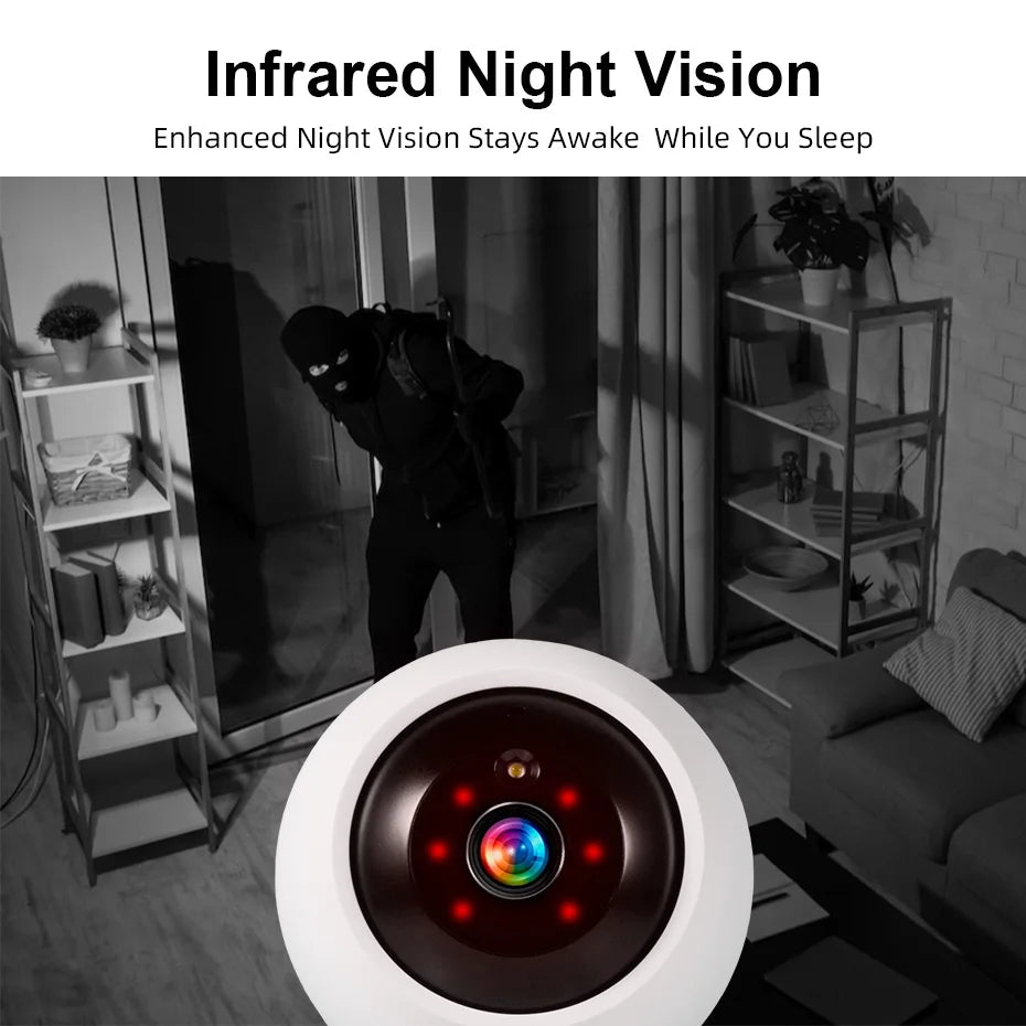 Fuers infrared night vision detail close-up of camera lens in dark
