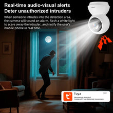 Fuers wireless IP camera in use, wall-mounted black and white