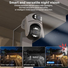 Wonsdar smart security camera lifestyle shot with night vision and motion detection