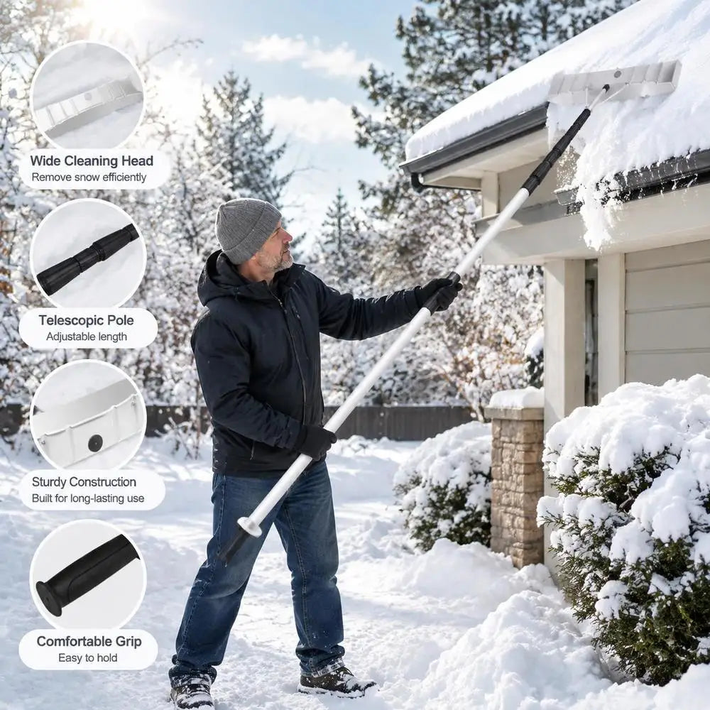 Telescopic Roof Snow Shovel