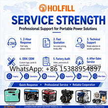 Infographic showing professional support and power solutions in blue and white.