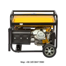Power Value portable generator back view highlighting engine compartment.