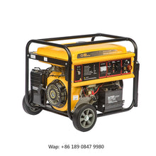 Power Value portable generator side view showcasing exposed engine.