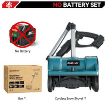 ONEVAN battery set in blue and black, packaging shot