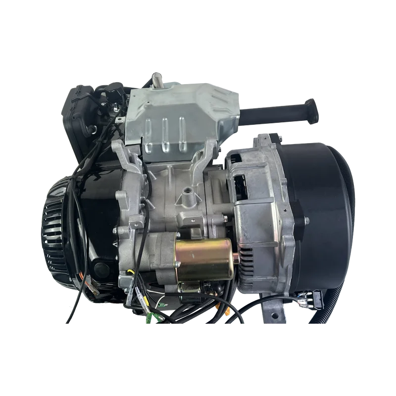 Range Extender 10KW H12000i-R side view displaying alternator and detailed components in black and silver.