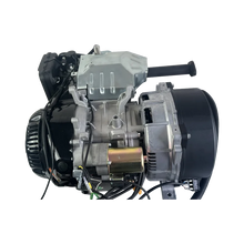 Range Extender 10KW H12000i-R side view displaying alternator and detailed components in black and silver.